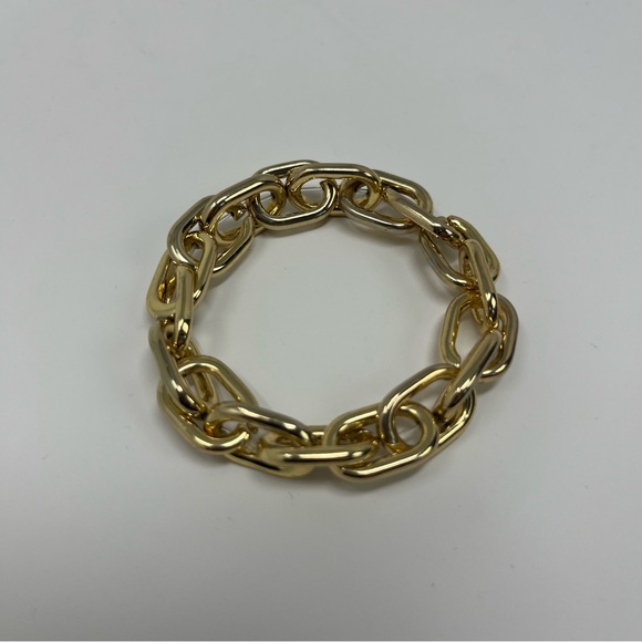EXPRESS GOLD CHAIN STRETCH STATEMENT BRACELET - Picture 11 of 13
